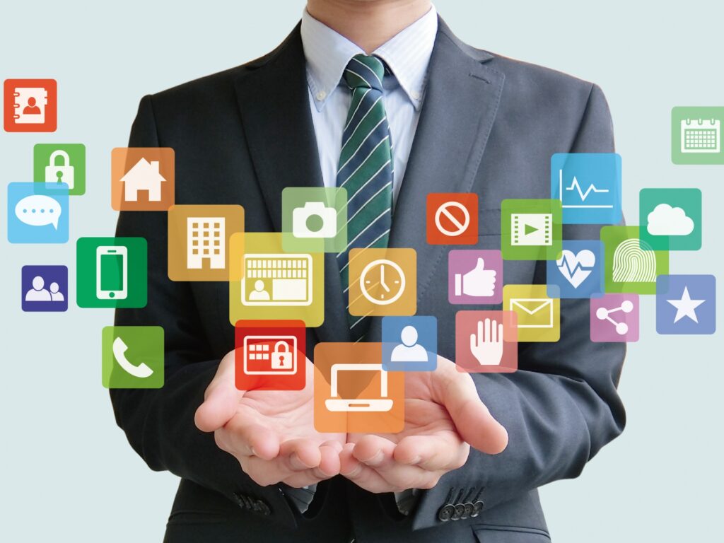 ITイメージと都市合成