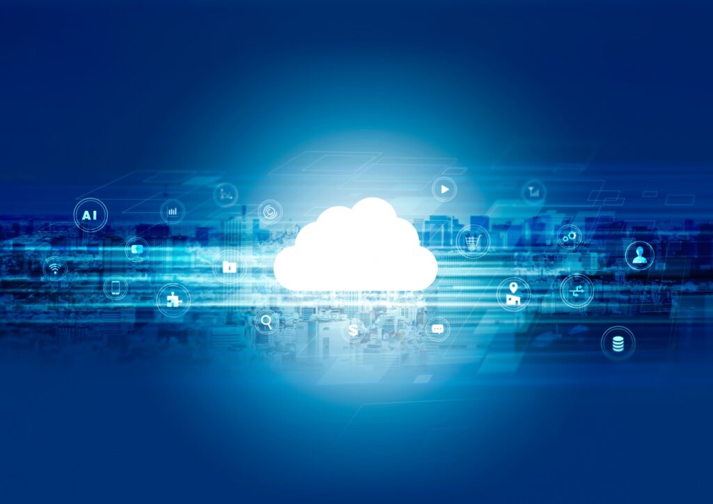 ITイメージと都市合成